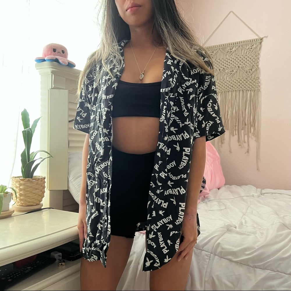 Playboy by Pacsun button up 🐰